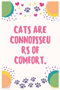 Cats are connoisseurs of comfort