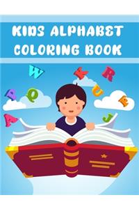 Kids Alphabet Coloring Book