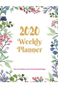 Weekly Planner 2020