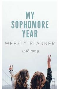My Sophomore Year Weekly Planner