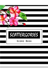 Scattergories Score Book