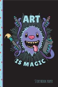 Art Is Magic Storybook Paper