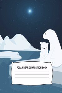 Polar Bear Composition Book