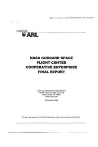 NASA Goddard Space Flight Center Cooperative Enterprise