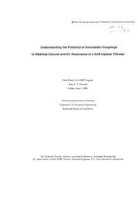 Understanding the Potential of Aeroelastic Couplings to Stabilize Ground and Air Resonance in a Soft-Inplane Tiltrotor