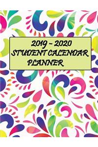 2019-2020 Student Calendar Planner