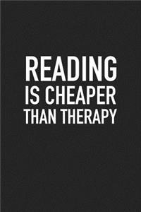 Reading Is Cheaper Than Therapy