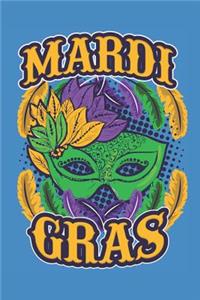 Mardi Gras Journal Notebook
