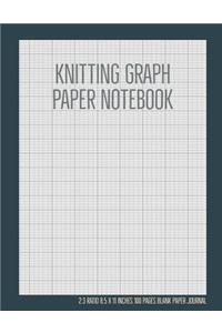 Knitting Graph Paper Notebook