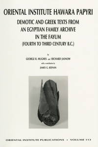 The Oriental Institute Hawara Papyri