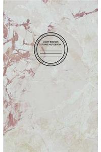 Light Brown Stone Notebook
