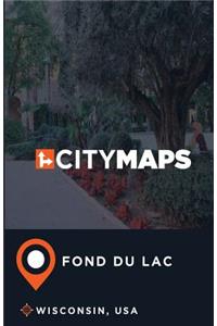 City Maps Fond du Lac Wisconsin, USA