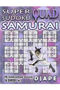 Super Quad Sudoku Samurai
