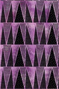Journal Notebook Abstract Triangles Pattern 9