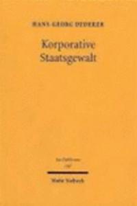 Korporative Staatsgewalt