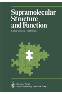 Supramolecular Structure and Function