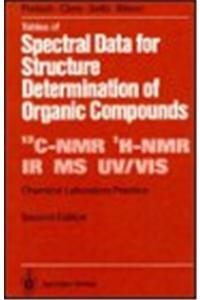 Tables of Spectral Data for Structure Determination of Organic Compounds