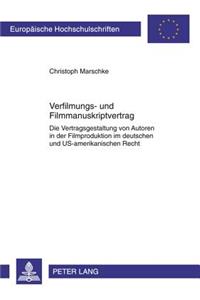 Verfilmungs- Und Filmmanuskriptvertrag