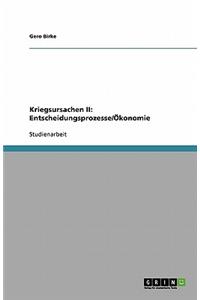 Kriegsursachen II
