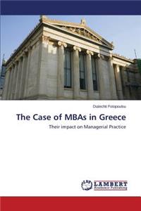 The Case of MBAs in Greece