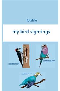 my bird sightings