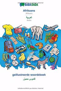 Afrikaans - Arabic (in arabic script), geillustreerde woordeboek