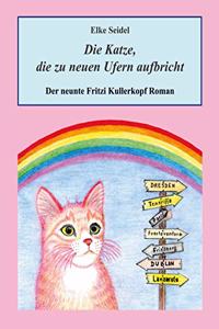 Katze, die zu neuen Ufern aufbricht