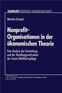 Nonprofit-Organisationen in Der Ökonomischen Theorie