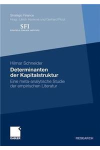 Determinanten Der Kapitalstruktur