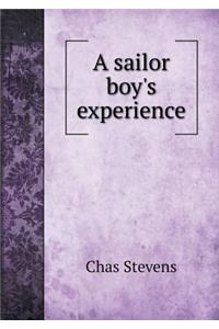 A Sailor Boy's Experience