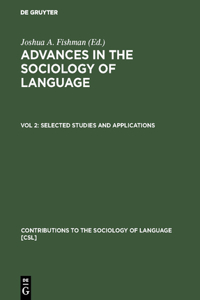 Selected Studies and Applications