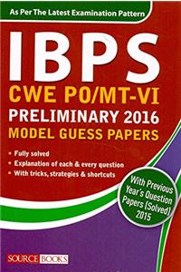 IBPS CWE PO/MT-VI Preliminary 2016 Model Guess Papers