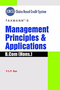 Management Principles & Applications -B.Com(Hons.)