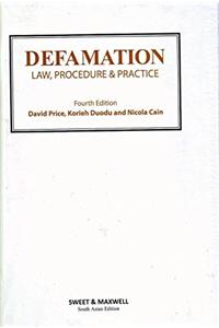 Defamation Law, Procedure & Practice