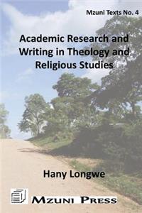 Academic Research and Writing in Theology and Religious Studies