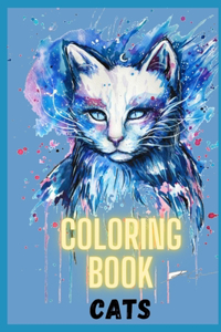 Cats coloring book