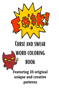 Curse and swear word coloring book