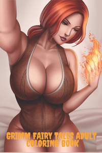 Grimm Fairy Tales Adult Coloring Book