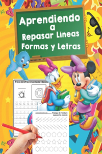 Aprendiendo a Repasar Líneas, Formas y Letras