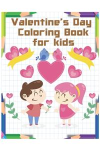 Valentine's Day Coloring Book For Kids
