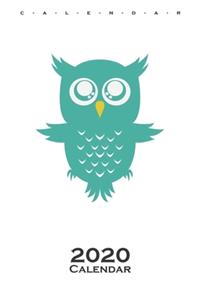 comic owl Calendar 2020