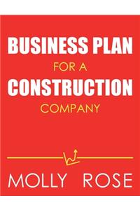 Business Plan For A Construction Company