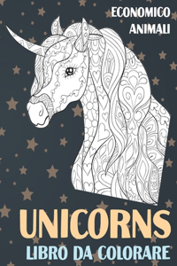Libro da colorare - Economico - Animali - Unicorns