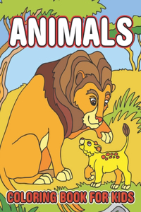 Animals Coloring book For Kids