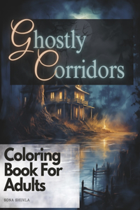 Ghostly Corridors: Haunting Designs for Relaxation - The Ultimate Horror-Themed Coloring Book for Kids, Teens, and Adults Seeking Spooky Fun and Artistic Peace