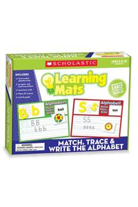 Match, Trace & Write the Alphabet Learning Mats