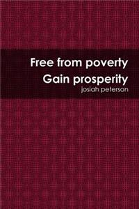 free from poverty gain prosperity