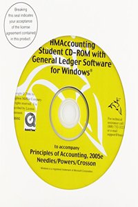 Student CD-ROM, Revised for for Needles/Powers Principles of Financial Accounting, 9th and Principles of Accounting, 9th