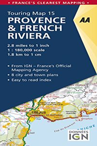 Provence & French Riviera Touring Map