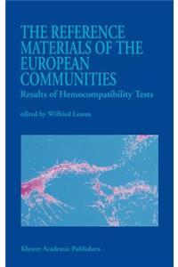 Reference Materials of the European Communities